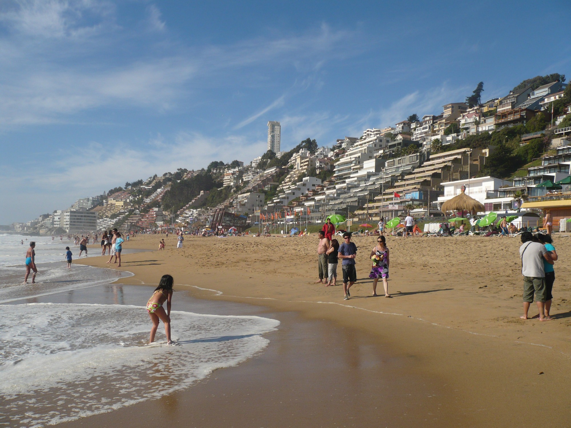 viña del mar playa chile