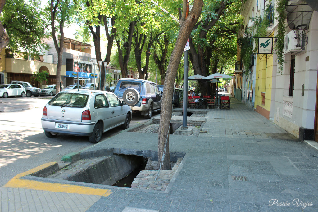 Canales para agua de riego