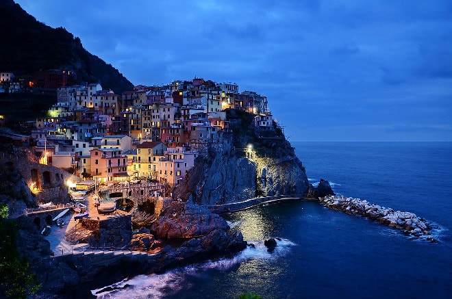 Cinque Terre en Italia.