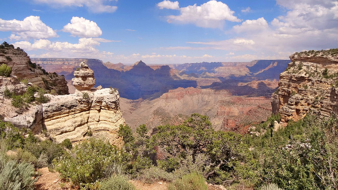 El Gran Cañón en Arizona, Estados Unidos.