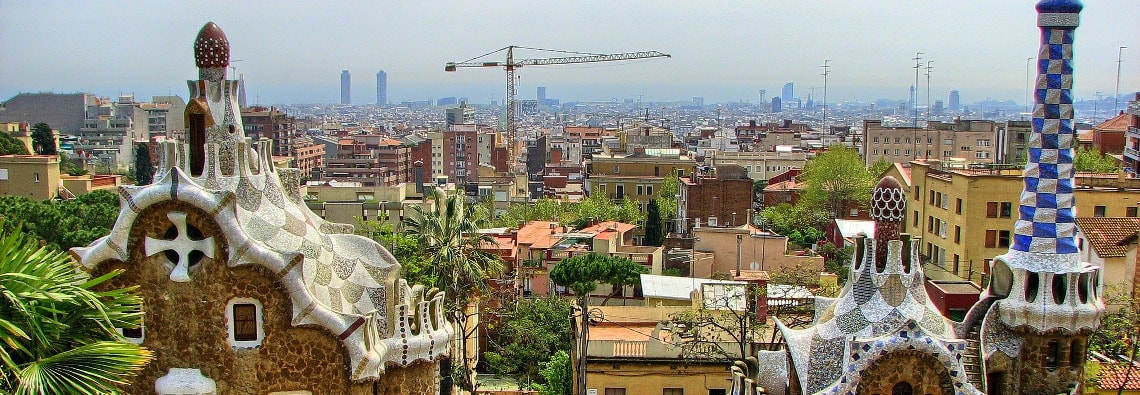 Parque Güell en Barcelona