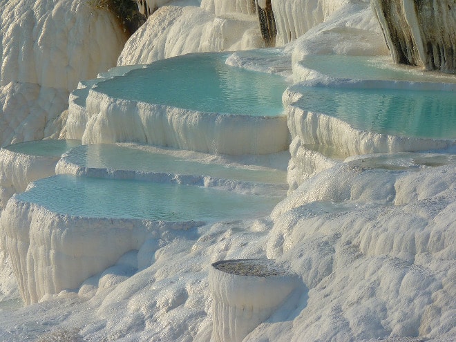 Pamukkale en Turquía.