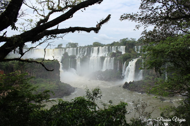 Cataratas en el lado argentino.