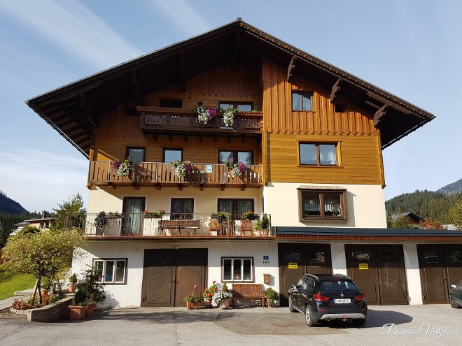 Hostal Gästehaus Sams en Gosau, Austria.