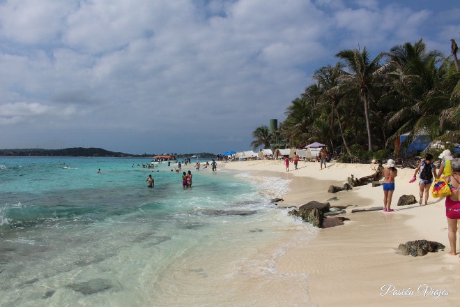 Playa en San Andrés Islas.