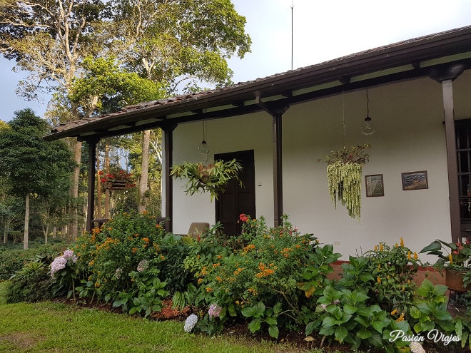 Conservada como una casa típica campesina. 