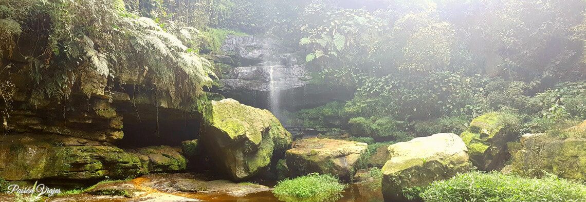 Salto del Mico en la Mesa de los Santos