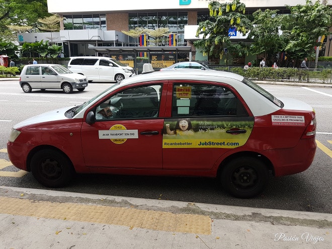 Budget Taxi en Kuala Lumpur.