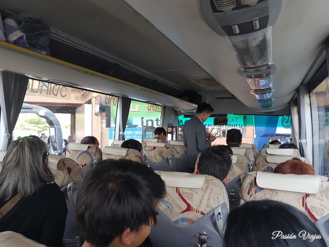 Green Bus local de Chiang Mai a Chiang Khong.