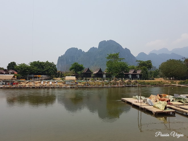 Montañas de Vang Vieng.