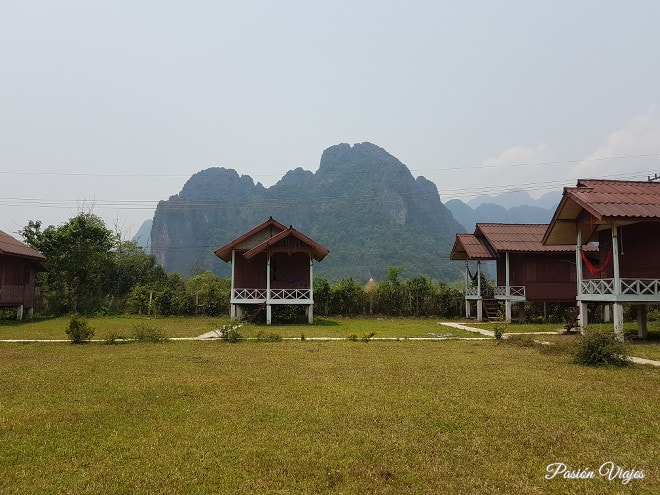 Paisaje en Vang Vieng.