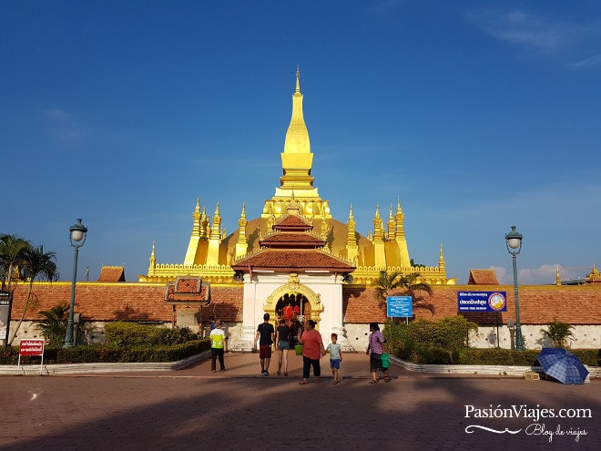 Templo Pha That Luang.