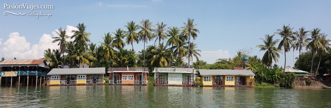 Panorámica de las 4000 islas al sur de Laos.