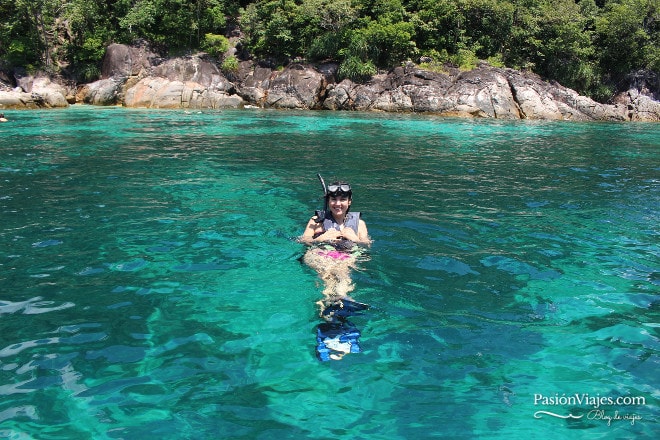 ¡Patos al agua! Snorkeling en Koh Yang.