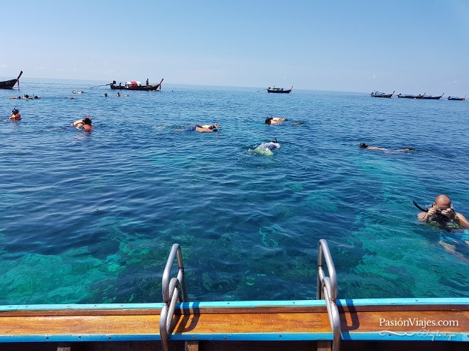 Snorkeling en Koh Hin Ngam, cerca de Koh Lipe.